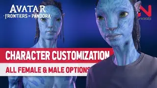 Avatar Frontiers of Pandora Character Creation - All Female & Male Customization Options