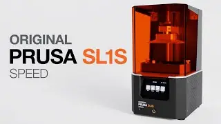 The Original Prusa SL1S SPEED - Introducing the fastest desktop SLA 3D printer