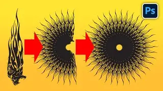 INCREDIBLE PATTERNS with Transform again in Photoshop