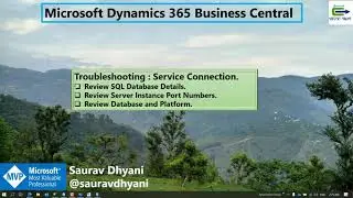 Troubleshooting : Dynamics NAV / BC Service Connection
