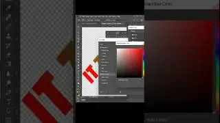 Gradient Overlay Text effect in Photoshop || 