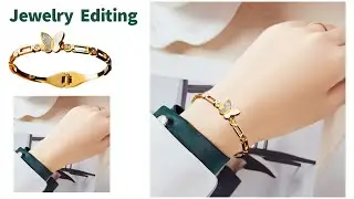 Jewelry Photo Editing In Photoshop | Make Jewelry Life style Photo | Add bracelet to Model