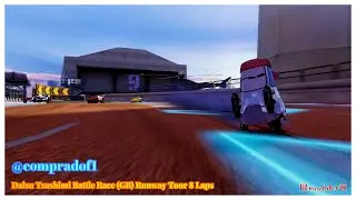 Cars 2 The Video Game | Daisu Tsashimi - Battle Race (GB) | Runway Tour 8 Laps