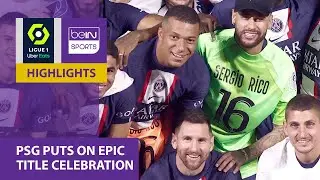 PSG puts on epic title party | Ligue 1 22/23 Moments