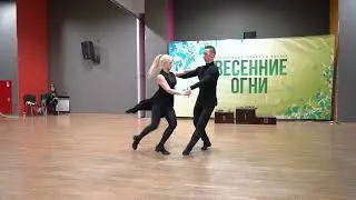 ХАСТЛ, Discofox, Весенние огни 2023, JnJ Star+Ch, финал, Макарчук Александр и Горбунова Ирина, slow