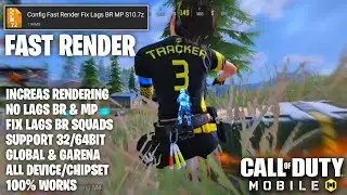 CONFIG FAST RENDER 60FPS IN COD MOBILE | NO LAGS BR & MP | CODM CONFIG