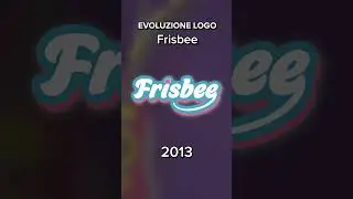 Evoluzione Logo - Frisbee (2010-2024) #evolution #logo