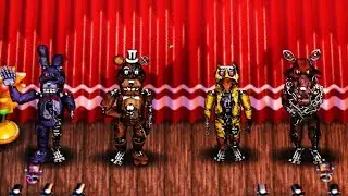 (FNaF6 Mod) FNaF Lantern Animatronics Showcase - FFPS