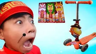 Trò chơi phú ông  thằng bờm đổi bánh cá Marine Boy và cái kết ❤ BiBoBen ❤