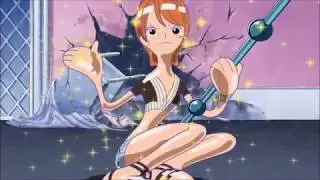 One Piece - Nami transforms into Soap Coat