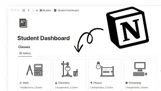 How to use Notion for School (2024 Free Template)