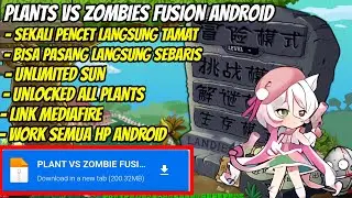PVZ FUSION ANDROID TERBARU 2024 ADA MENU TERSEMBUNYI - PVZ FUSION ANDROID