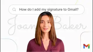 How to add your email signature in Gmail