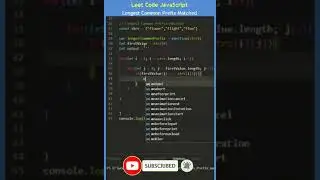 Longest Common Prefix | Leetcode #4 