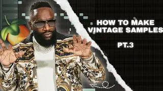 How To Make Vintage Sound FL Studio | How To Make Vintage Loops Part 3
