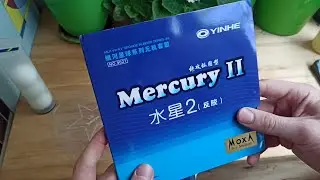 Обзор накладки для настольного тенниса Yinhe Mercury 2. Лучшая накладка для новичка.