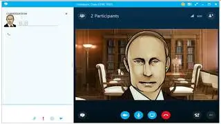 Поздравление с днём рождения для Валентины от Путина по скайпу
