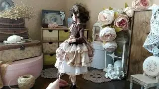 Louise - art handmade doll by Natalia Osminko