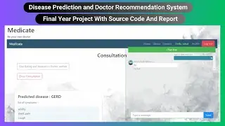 Disease Prediction and Doctor Recommendation System | ML Project | Django Project