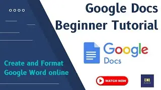 Google Docs Create and Format Beginner Full Tutorial |Create google doc |Google docs