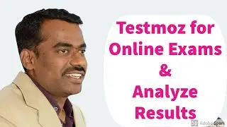 Online exam through Testmoz