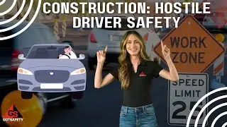 Construction: Hostile Driver Safety | Stay Safe in Work Zones #toolboxtalk #safetytalk