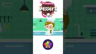 Kids vocabulary - Dessert - Learn English for kids - English educational video 