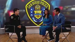 San Diego Police Chief Scott Wahl talks about the crash that killed officer Austin Machitar