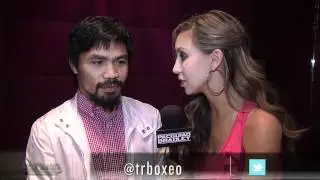 Family Matters: Pacquiao's Kids Will Watch Him Fight for the