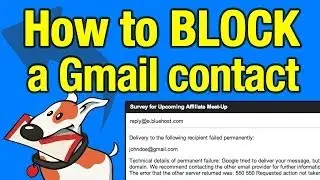 Block Gmail Contact