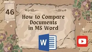 How to Compare Documents in Word | Compare Documents in Word Online | Microsoft Word Course #msword