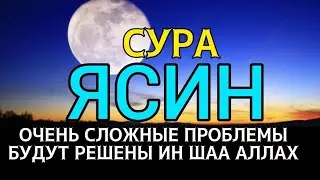 🎧🤲 Ясин Перед сном 🌙 Красивый Коран ❤ Слушайте - Очень Сложные проблемы будут решены