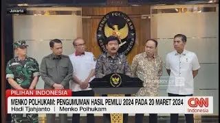 Menko Polhukam: Pengumuman Hasil Pemilu 2024 Pada 20 Maret 2024