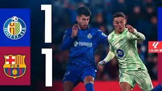 GETAFE 1 vs 1 FC BARCELONA | LALIGA 2024/25 MD20