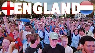 EURO 2024 England Fans' Cheering in the Berlin FANZONE