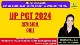 7. UP PGT English 2024 #uppgt #uppgtenglish  #mastercadre #ugcnetenglish #previousyearquestions