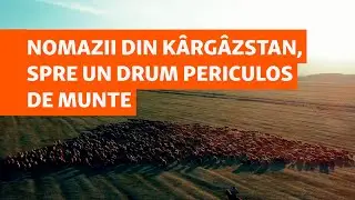 Seceta îi împinge pe nomazii din Kârgâzstan spre un drum periculos pe munte