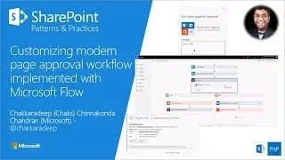 Community Call Demo - Customizing modern page approval workflow using Microsoft Flow