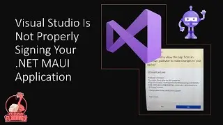 How To Sign Your DotNet MAUI packaged App exe