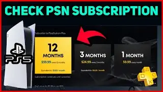 HOW TO CHECK PS5 SUBSCRIPTION EASY NEW!