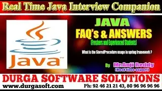 Java Interview Companion||Java ||What is the StoredProcedure usage in spring framework ?