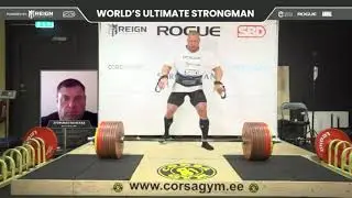 Rauno Heinla - Deadlift 455 kg @ October 18th, 2020 WUS