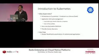 Redis Enterprise on Cloud Native Platforms