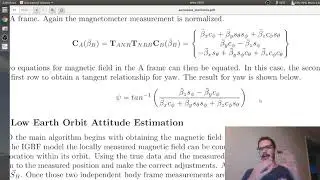 Euler Angle Derivations using an IMU