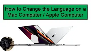 How to Change the Language on a Mac Computer / Apple Computer.