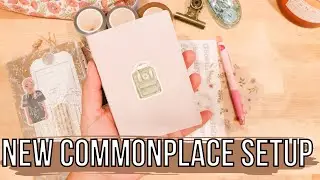 Commonplace Book Setup | Sterling Ink Passport Notebook Setup
