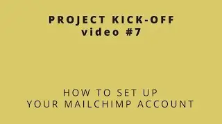 How To Set Up Your Mailchimp Account