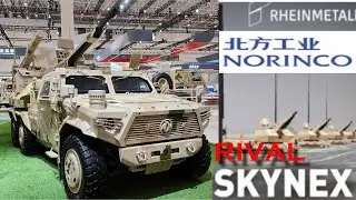China unveils mobile drone fighting weapon to rival Germany's Rheinmetall Skynex