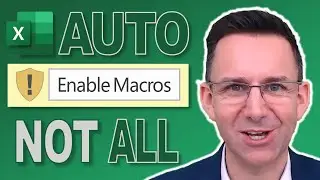 Excel Macro Magic: Enabling Macros Selectively Without Fuss