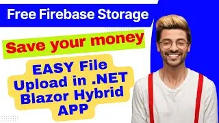 file upload in .NET Blazor hybrid app using Firebase Storage